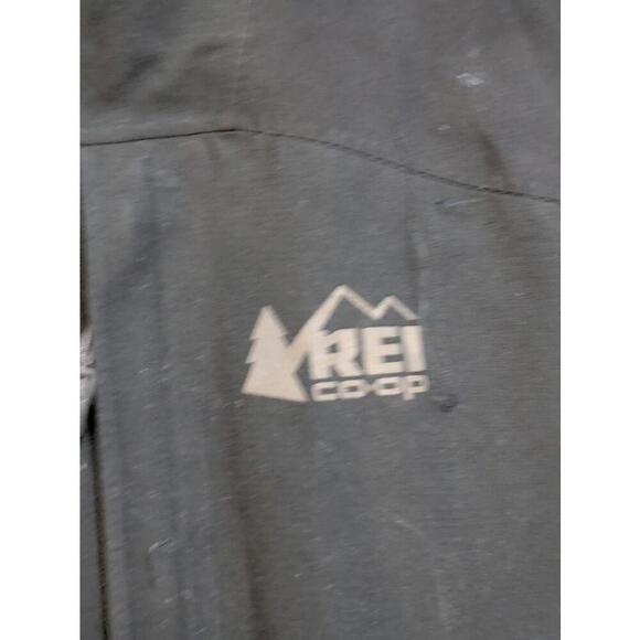 REI Co-Op Gore-Tex Rain Jacket Mens XXL Black Hood Nylon Outdoor Hiking Camping - Picture 6 of 9